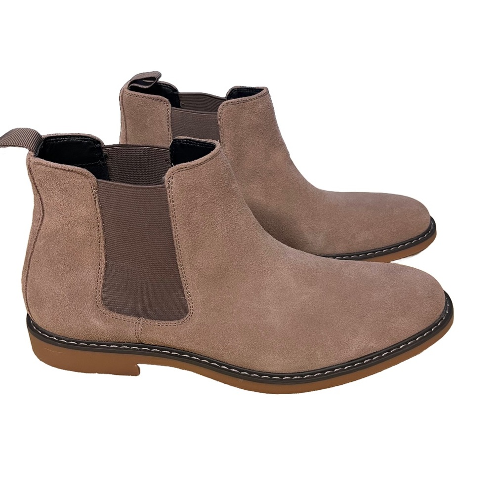NEW Abound Men’s Sz 11 Zane Chelsea Brown Tan Suede Boots